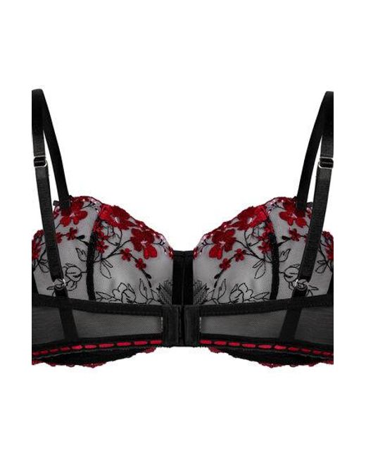 Hunkemöller Brown Peonie Non-Padded Underwired Bra