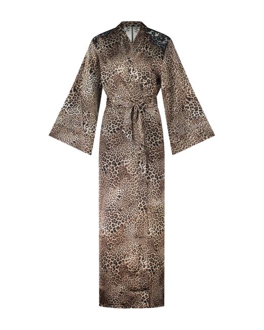 Kimono Leo Maya Hunkemöller de color Brown