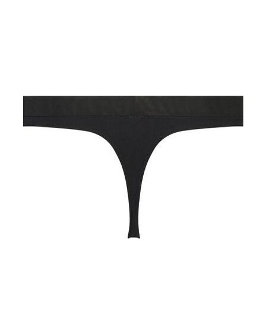 Hunkemöller Black Mesh Thong
