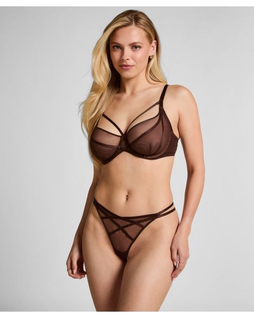 Hunkemöller Brown Rianne Thong