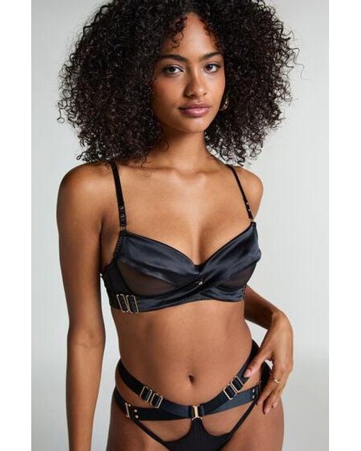 Hunkemöller Black Colette Non-Padded Underwired Bra