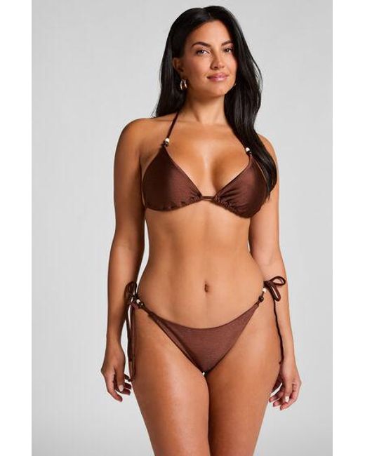 Hunkemöller Bikinibroekje Kallua in het Brown