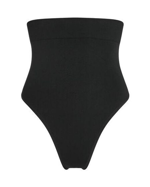 Hunkemöller Naadloze Corrigerend String Met Hoge Taille in het Blue