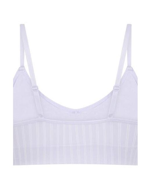 Hunkemöller White Dide Triangle Bralette