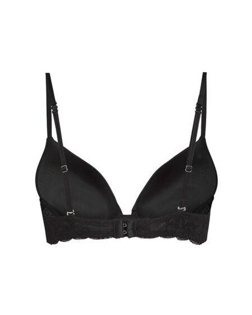 Hunkemöller Black Angie Padded Underwired Push-Up Bra