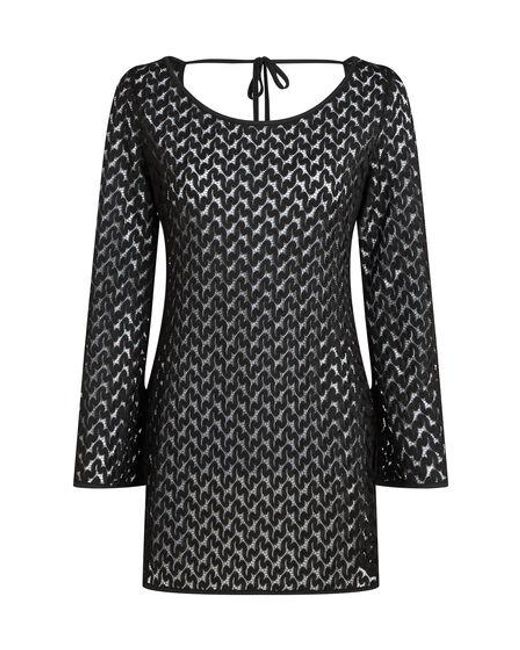 Hunkemöller Black Beach Crochet Dress