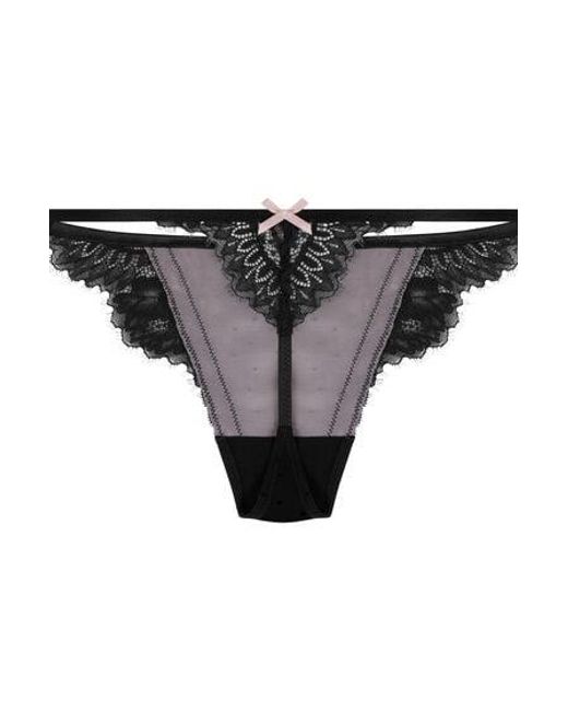Hunkemöller Black Dorothy Thong