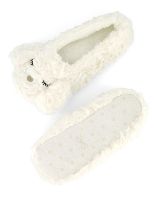 Hunkemöller White Ballerina Slippers