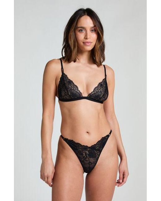Hunkemöller Black Stormi Cheekini
