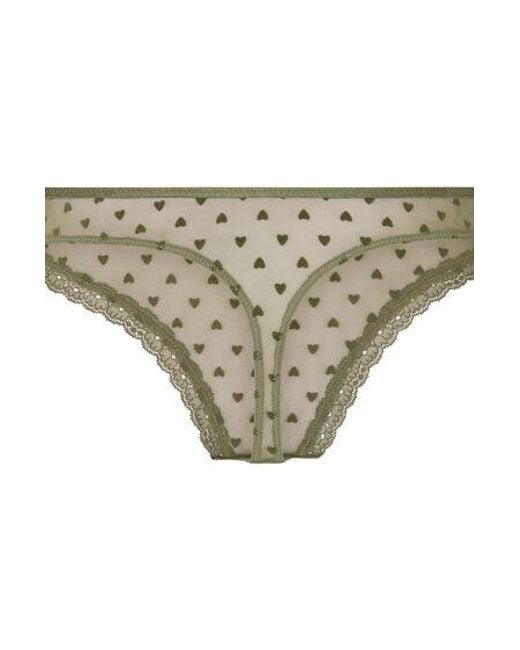 Hunkemöller String Phoebe in het Green