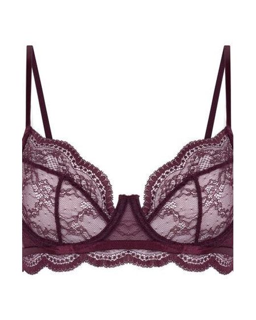 Hunkemöller Niet Voorgevormde Beugel Bh Isabelle in het Purple