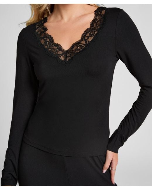 Conjunto de pijama Hunkemöller de color Black