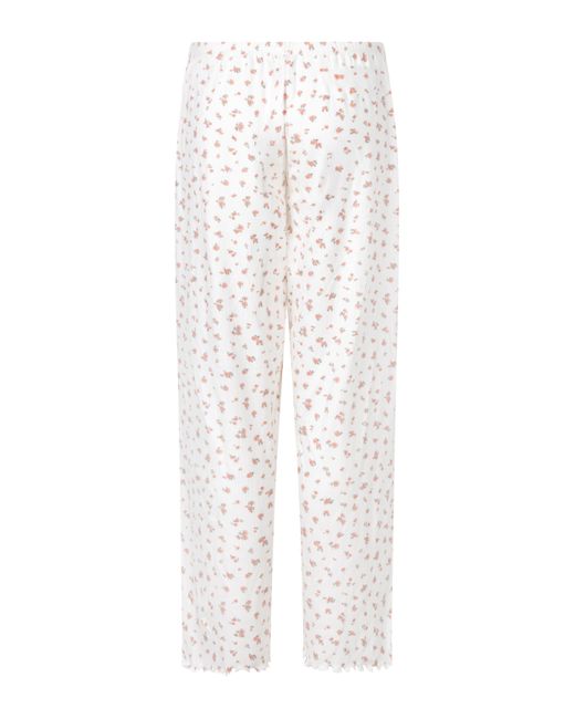 Hunkemöller Natural Gerippte Pyjamahose