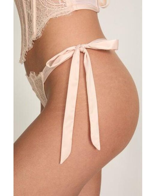 Hunkemöller Natural Highleg Thong Sylvia
