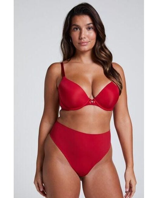 Hunkemöller Red Smooth Thong