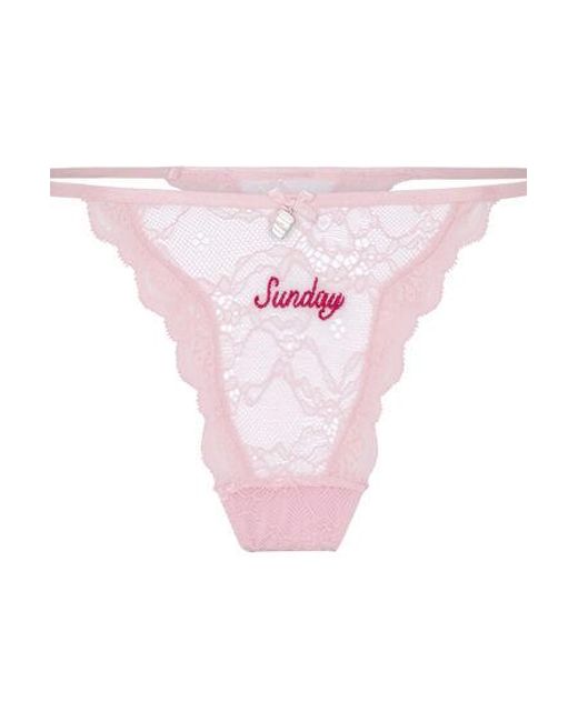 Hunkemöller String Weekend in het Brown