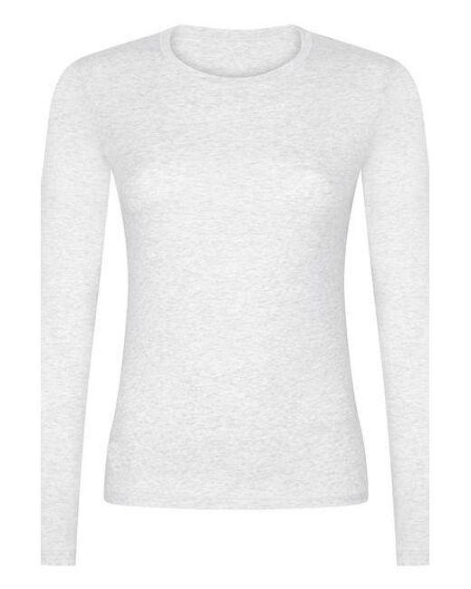 Hunkemöller Gray Longsleeved Shirt From Soft Cotton