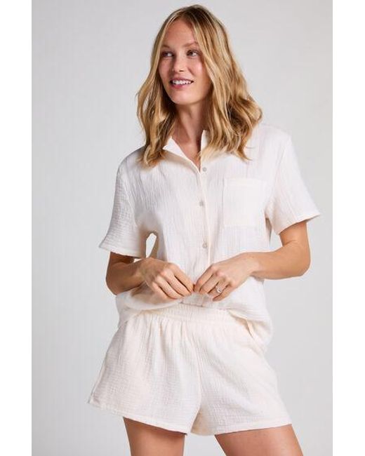 Hunkemöller White Muslin Short