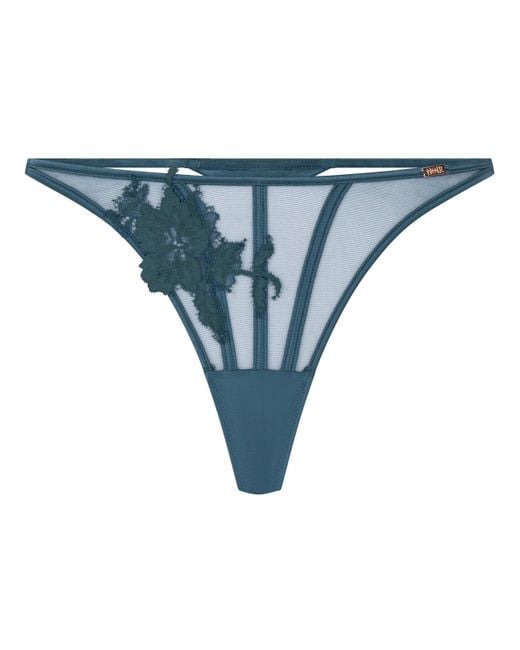 Hunkemöller String Ember in het Blue
