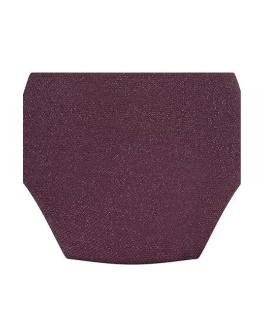 Hunkemöller Red Panama High Waisted Bikini Bottom