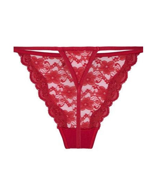 Hunkemöller String Mini in het Red
