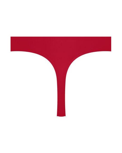 Hunkemöller Red Invisible Thong Basic