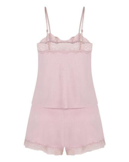Hunkemöller Korte Pyjama Set in het Pink