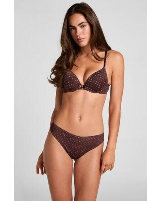 Hunkemöller Invisible String Basic in het Brown