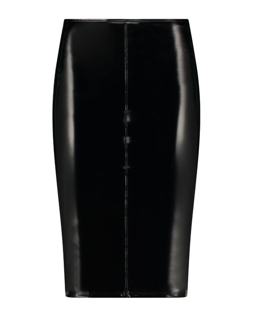 Falda de piel sintética Hunkemöller de color Black