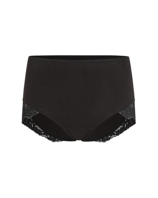 Superslip maxi de encaje Hunkemöller de color Black