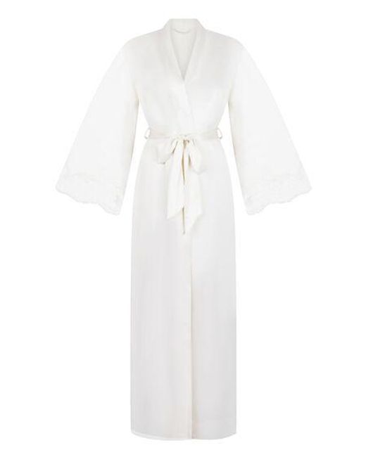 Hunkemöller Natural Kimono Long Satin Valerie