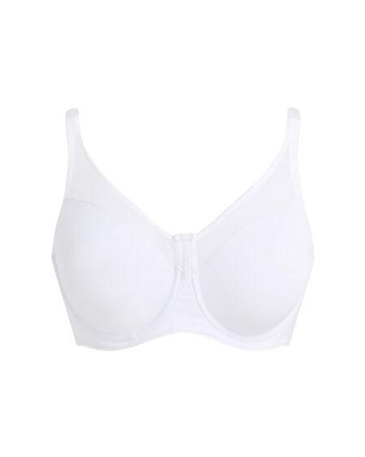 Hunkemöller Niet-voorgevormde Minimizer Beugel Bh Nina in het White