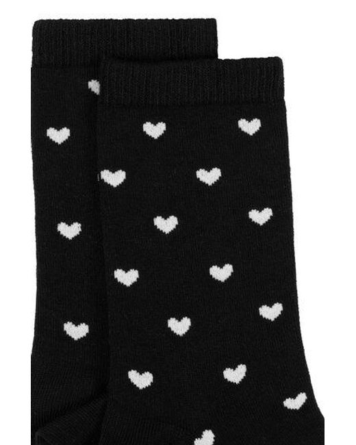 Hunkemöller Black Modal Crew Socks