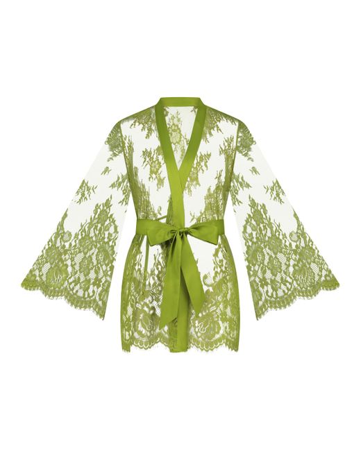 Hunkemöller Green Isabelle Lace Kimono