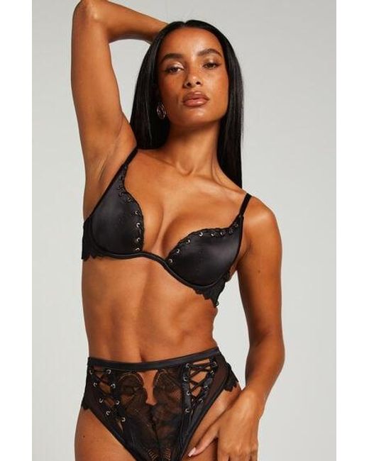 Hunkemöller Black Cierra Padded Underwired Bra