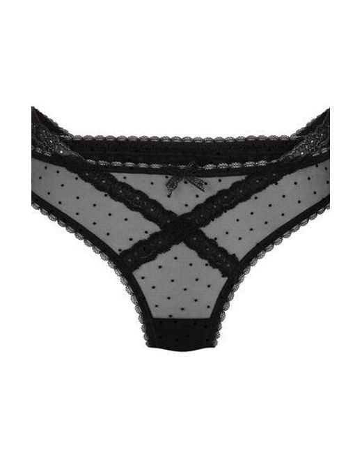 Hunkemöller Black Adeline Thong