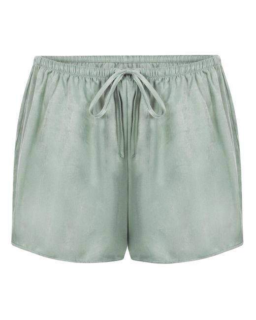 Pantalón corto de satén Ayla Hunkemöller de color Green