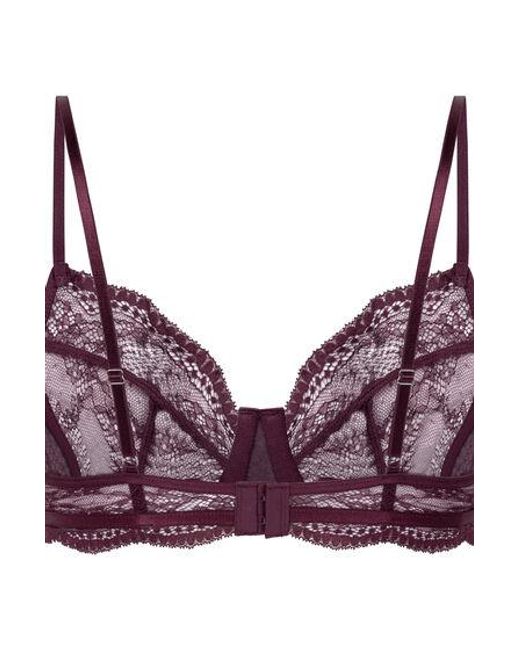 Hunkemöller Niet Voorgevormde Beugel Bh Isabelle in het Purple