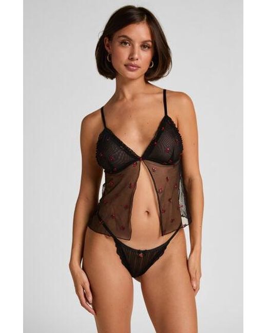 Hunkemöller Black Fruity Brazilian