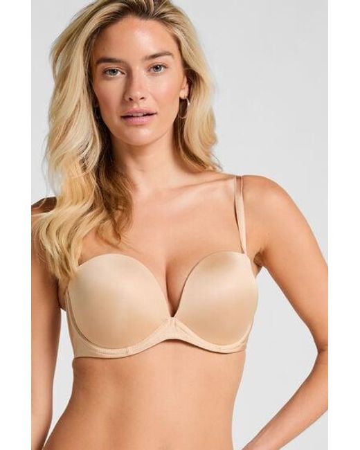 Hunkemöller Natural Padded Underwired Strapless Maximizer Bra