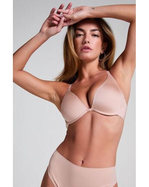 Hunkemöller Brown Smooth Non-Padded Underwired Bra