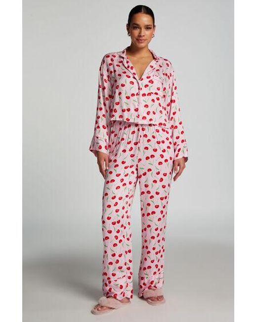 Hunkemöller Red Springbreakers Woven Pyjama Bottoms