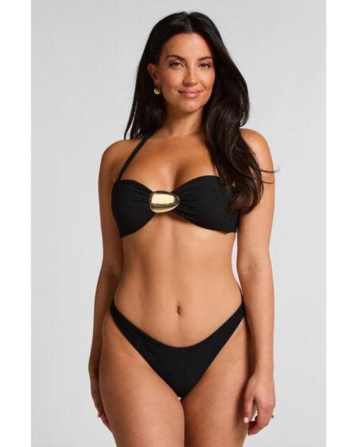 Hunkemöller Black Cabo Highleg Bikinibottom