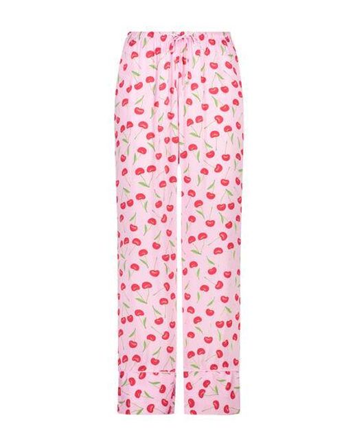 Hunkemöller Red Springbreakers Woven Pyjama Bottoms