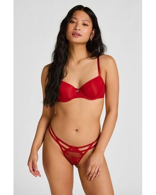 Hunkemöller Red Irina Thong
