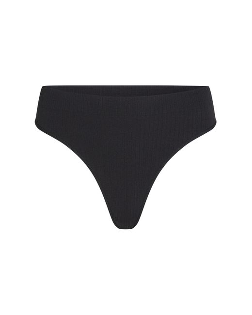 Hunkemöller Black Hoch ausgeschnittener String Dianne