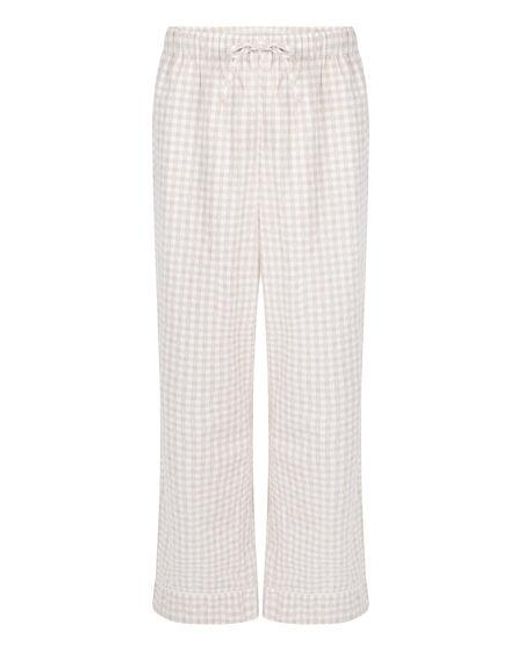 Hunkemöller Natural Dobby Pyjama Pant Woven Cotton