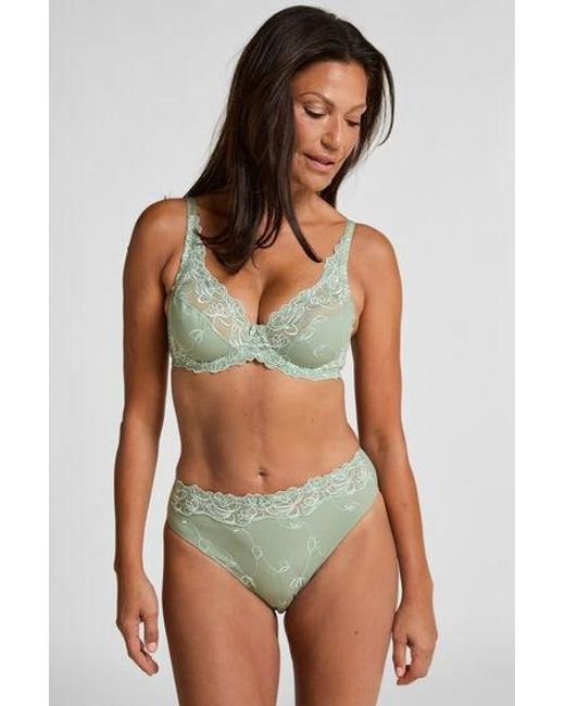 Hunkemöller Green Diva High Knickers