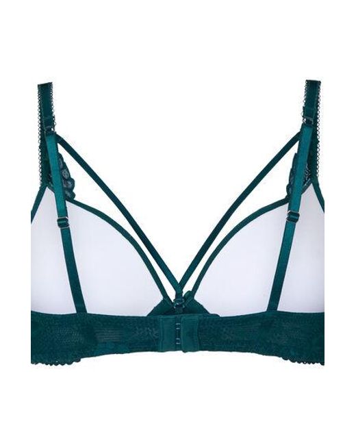 Hunkemöller Green Isadora Padded Underwired Push-Up Bra