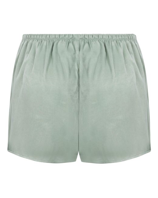 Pantalón corto de satén Ayla Hunkemöller de color Green